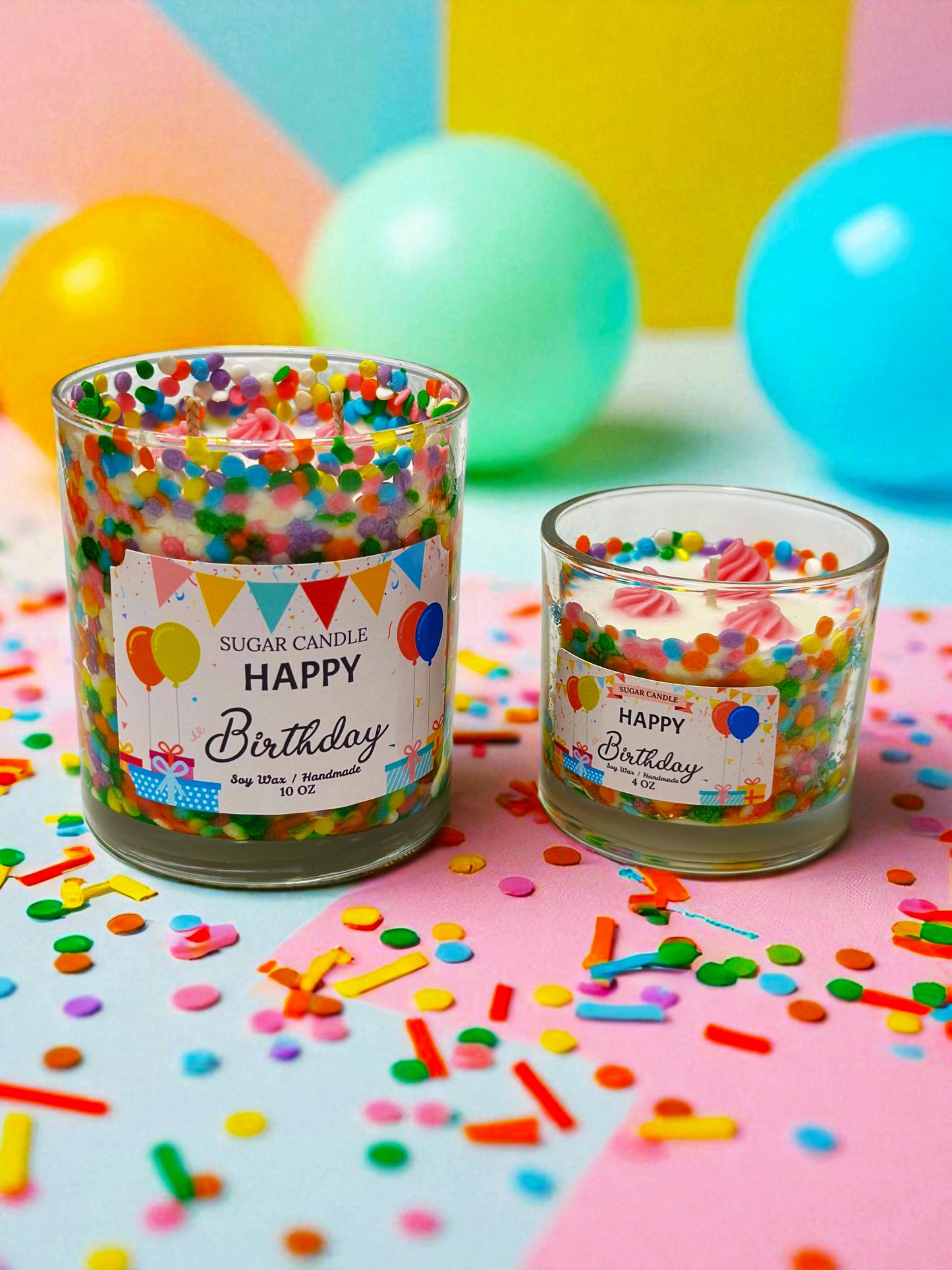 Happy Birthday – Sugar Plum Punch Birthday Candle & Gift - Sugar Candle