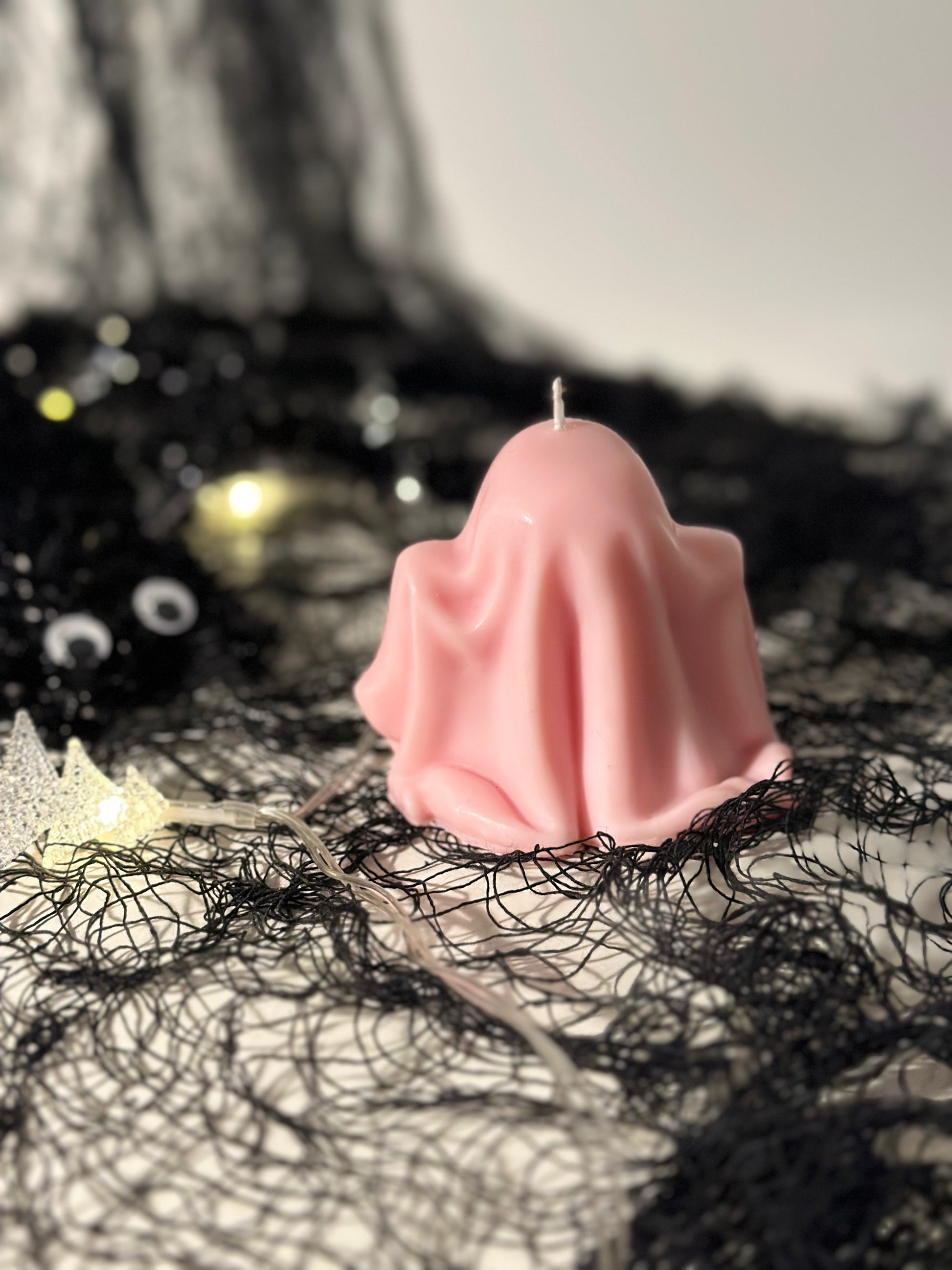 Halloween Ghost Candle – spooky halloween candle & gift for any occasion - Sugar Candle