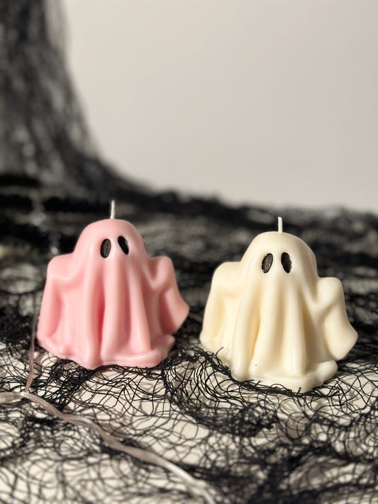 Halloween Ghost Candle – spooky halloween candle & gift for any occasion - Sugar Candle