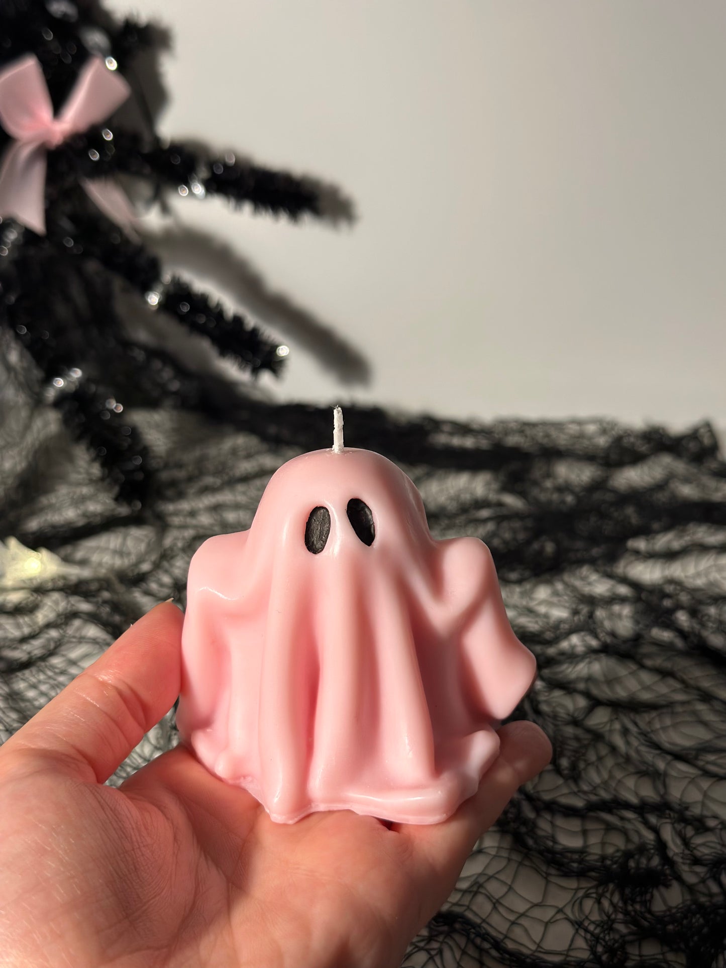 Halloween Ghost Candle – spooky halloween candle & gift for any occasion - Sugar Candle