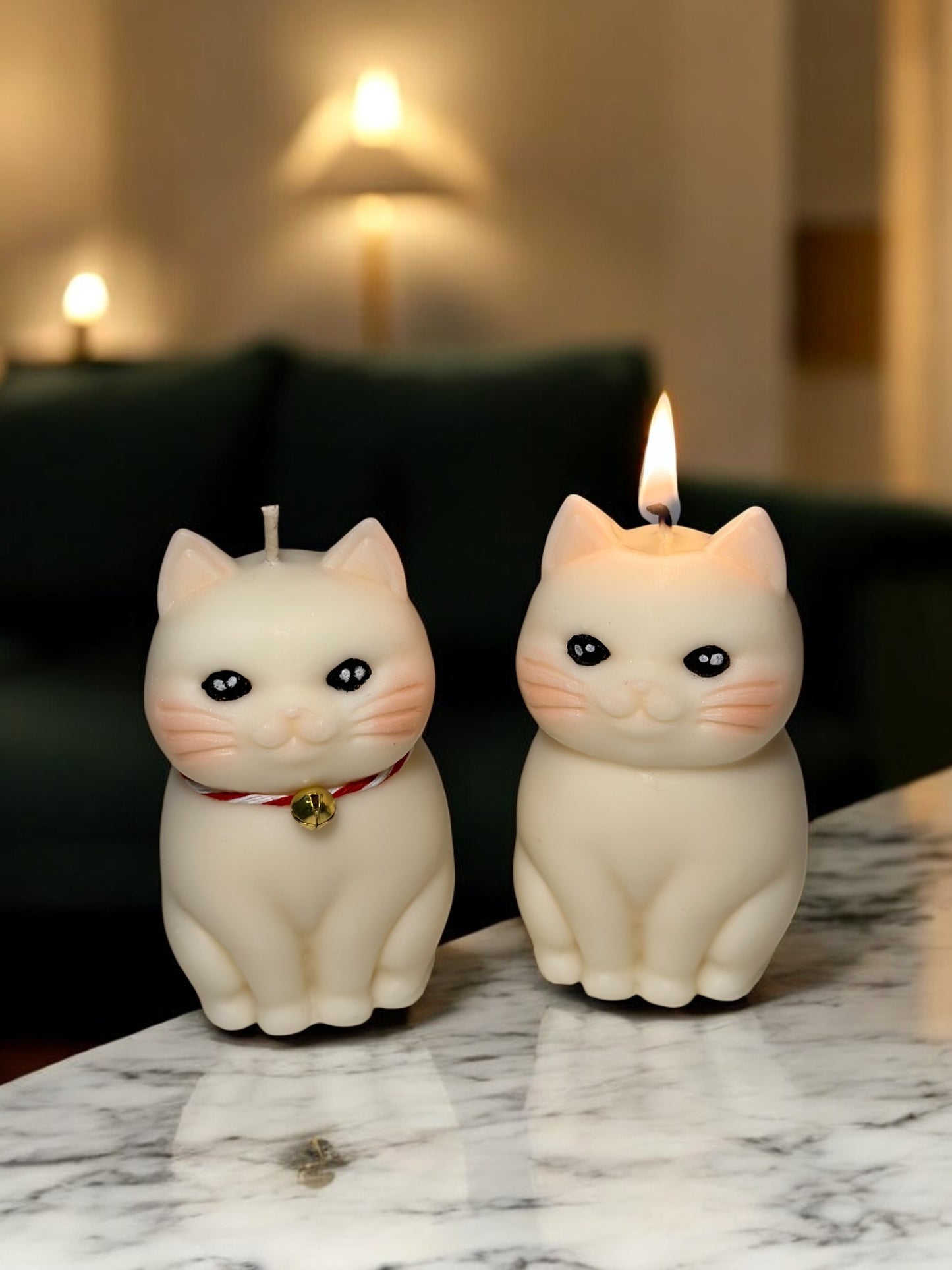 Cat Candle – decorative candle & holiday gift for cat lovers - Sugar Candle