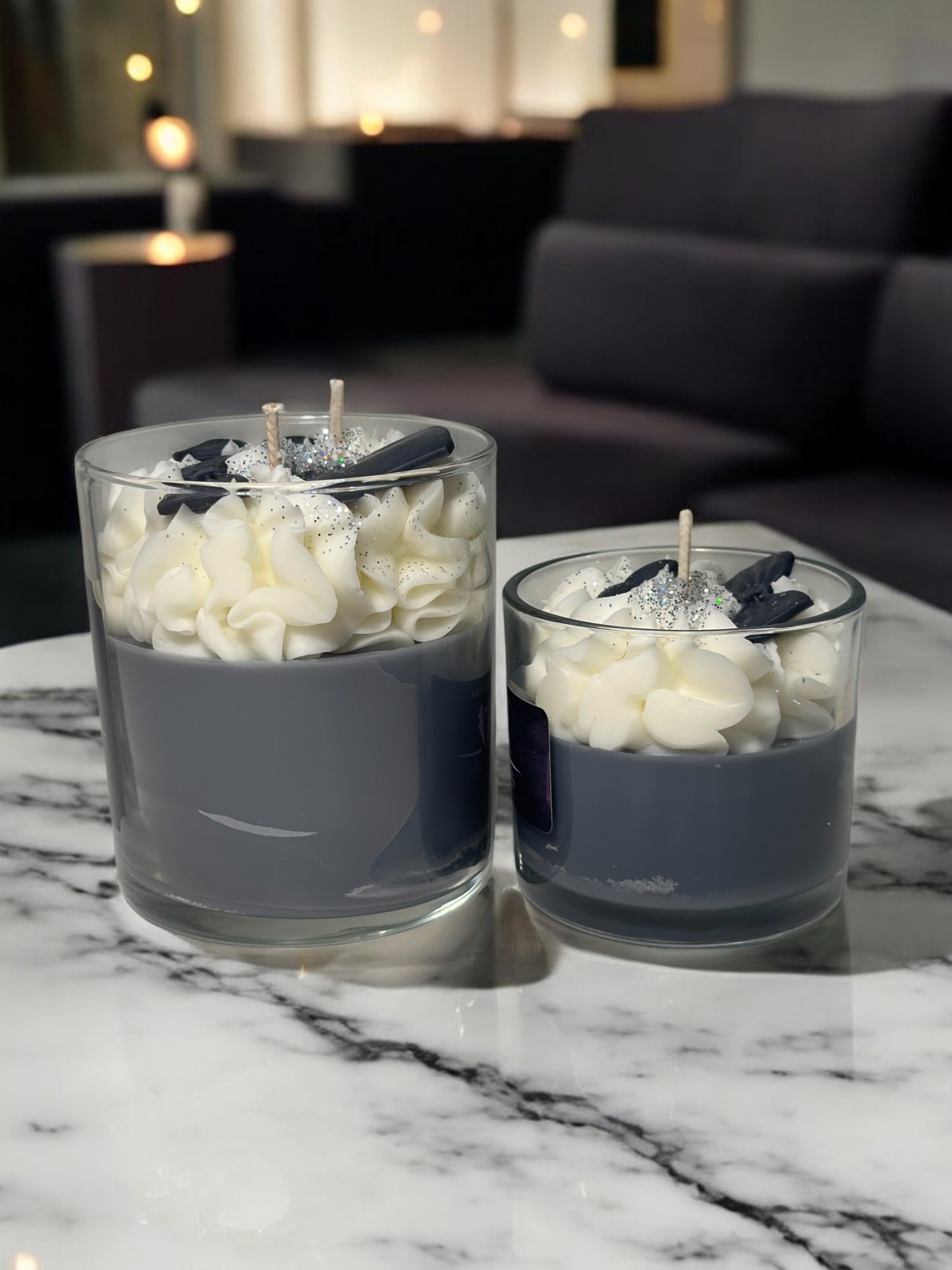 Gentlemen's Candle Atlantis Scented Soy Gift for Him & Her | Valentines Decor, Candle Favors, Birthday Wedding Gift, Valentine's Day Candle