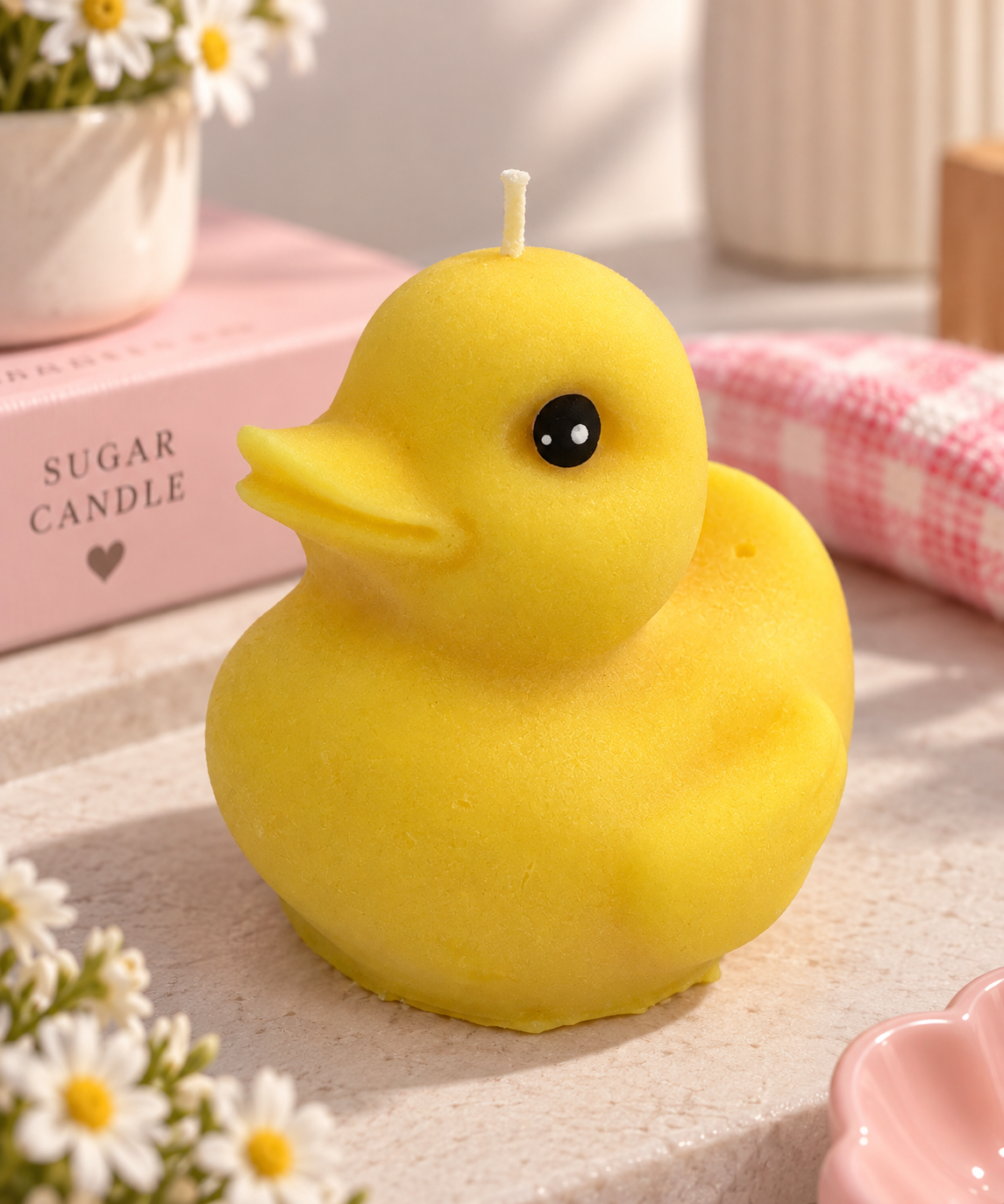 Cute Duck Candle – Handmade Sculptural Candle