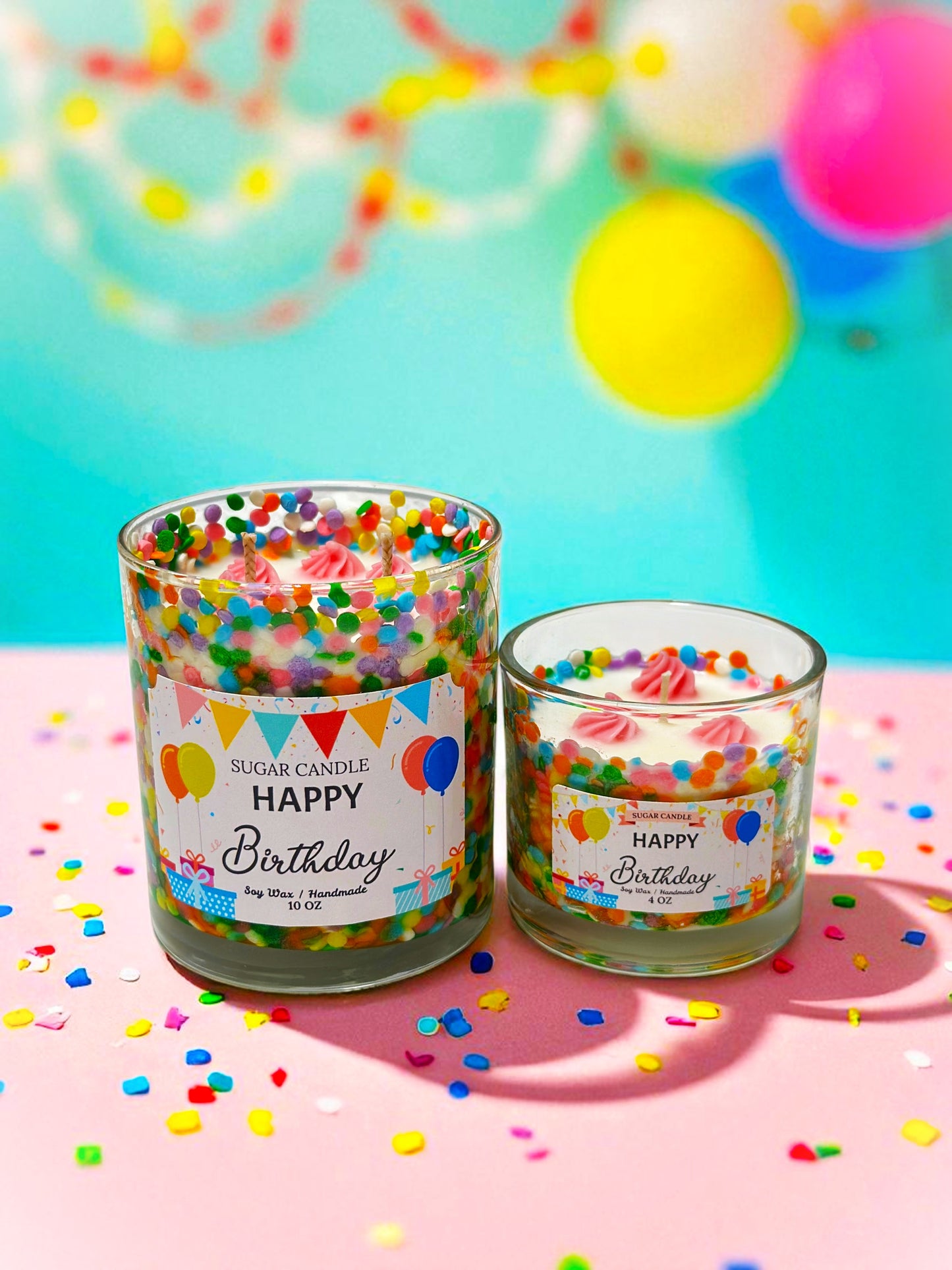 Happy Birthday – Sugar Plum Punch Birthday Candle & Gift - Sugar Candle