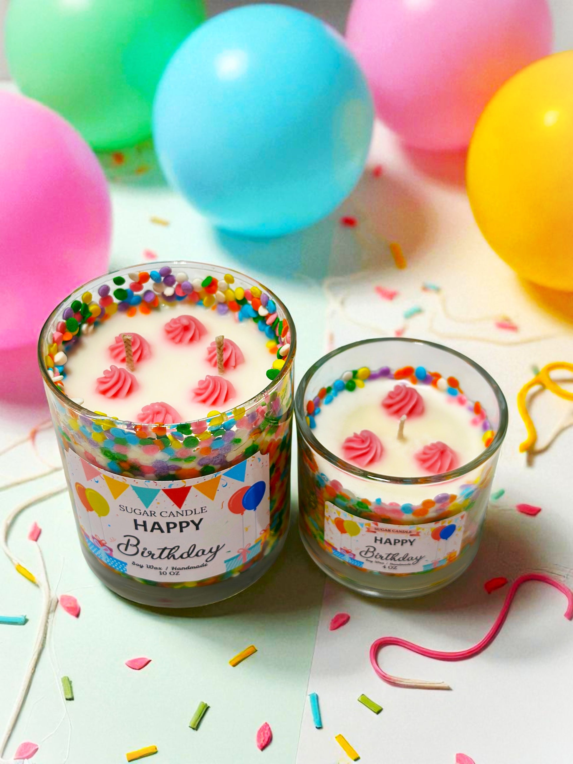 Happy Birthday – Sugar Plum Punch Birthday Candle & Gift - Sugar Candle