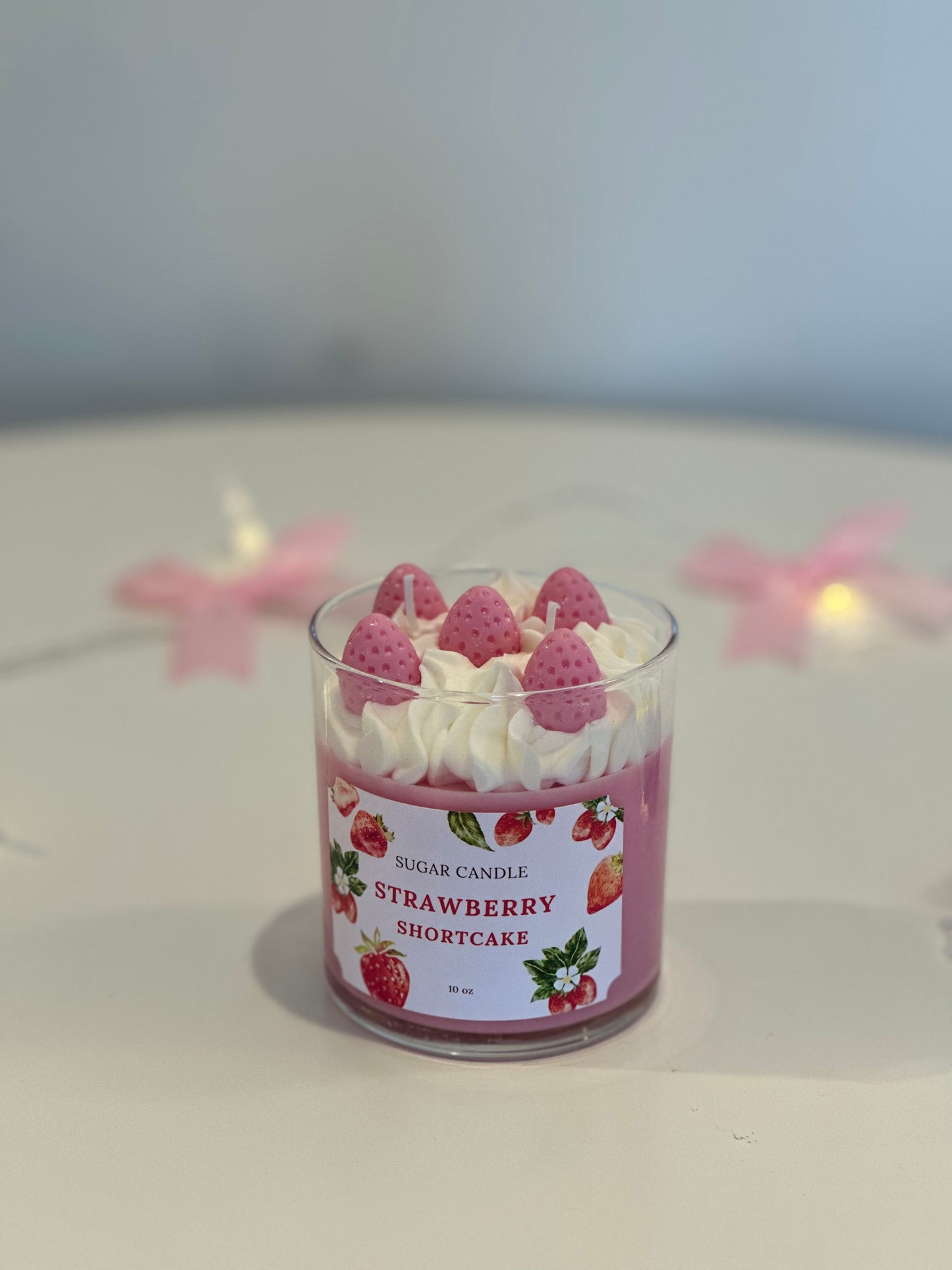 Strawberry Shortcake Candle