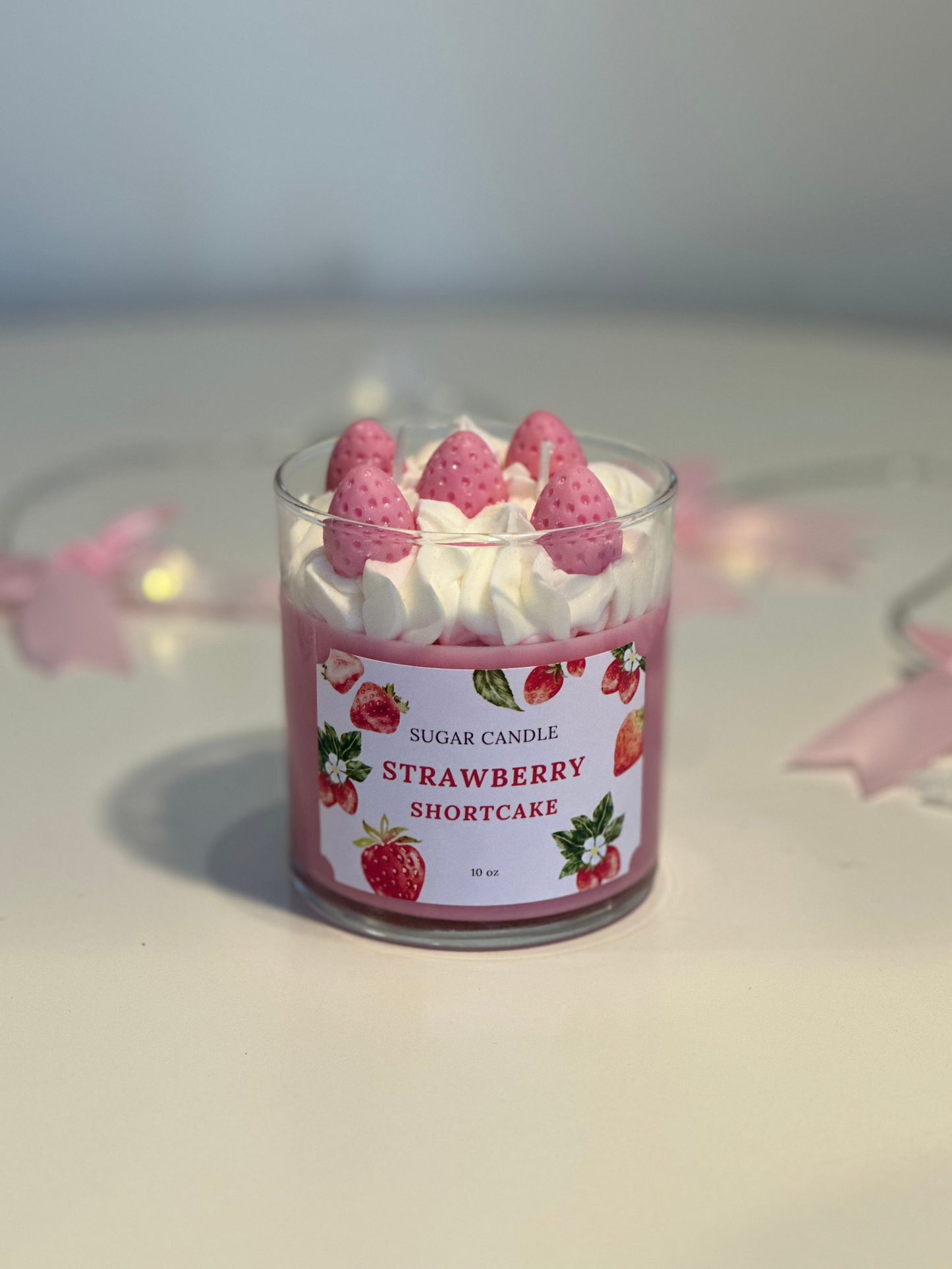 Strawberry Shortcake Candle