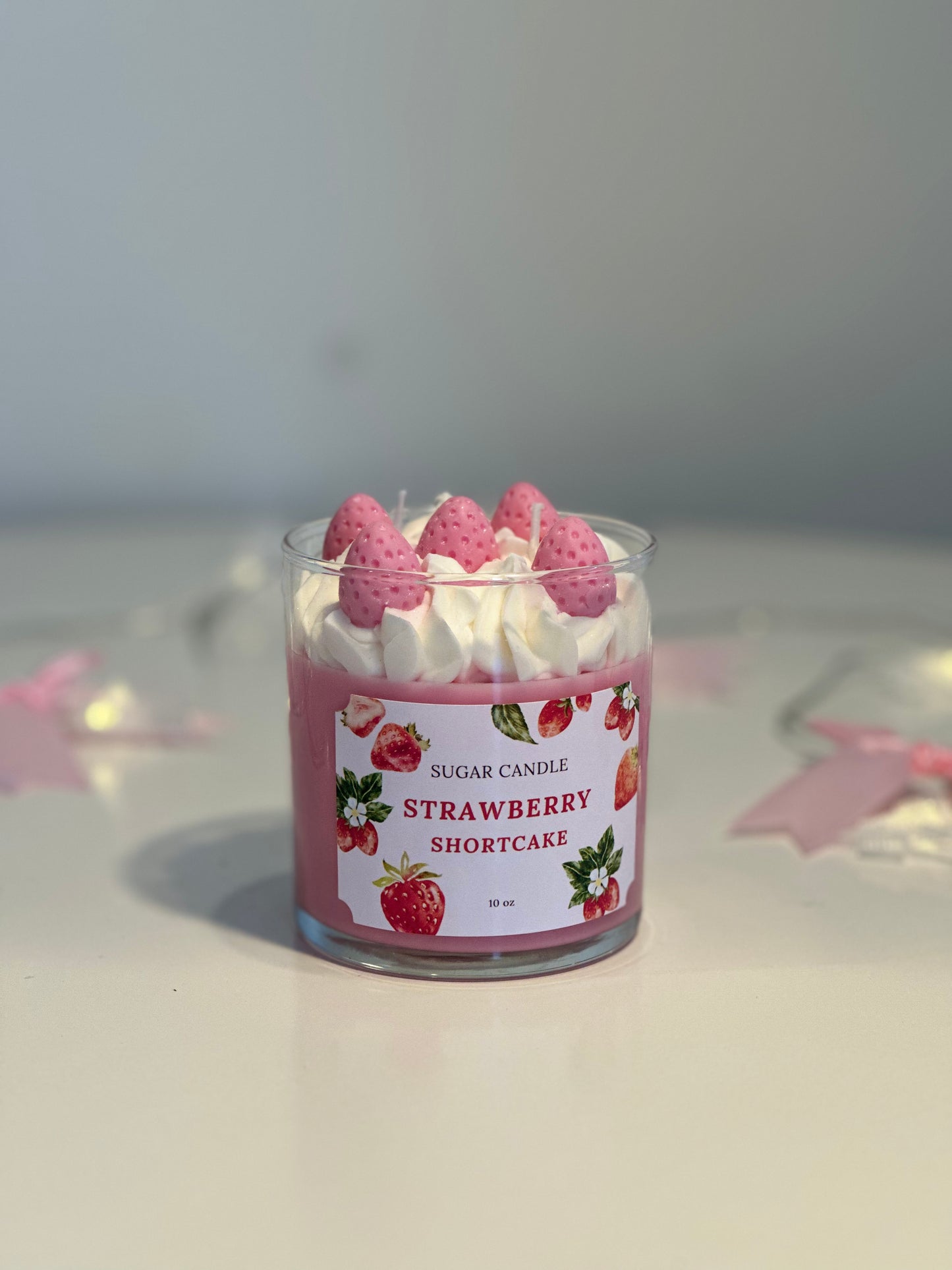 Strawberry Shortcake Candle