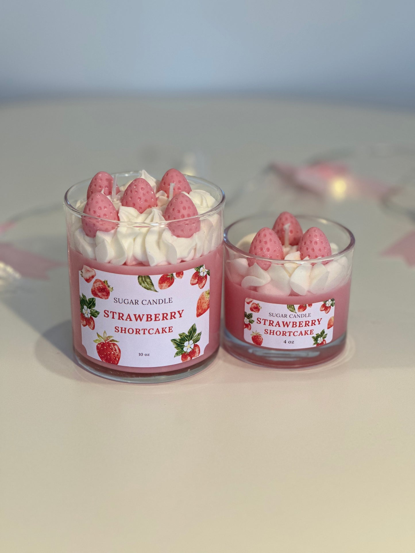 Strawberry Shortcake Candle