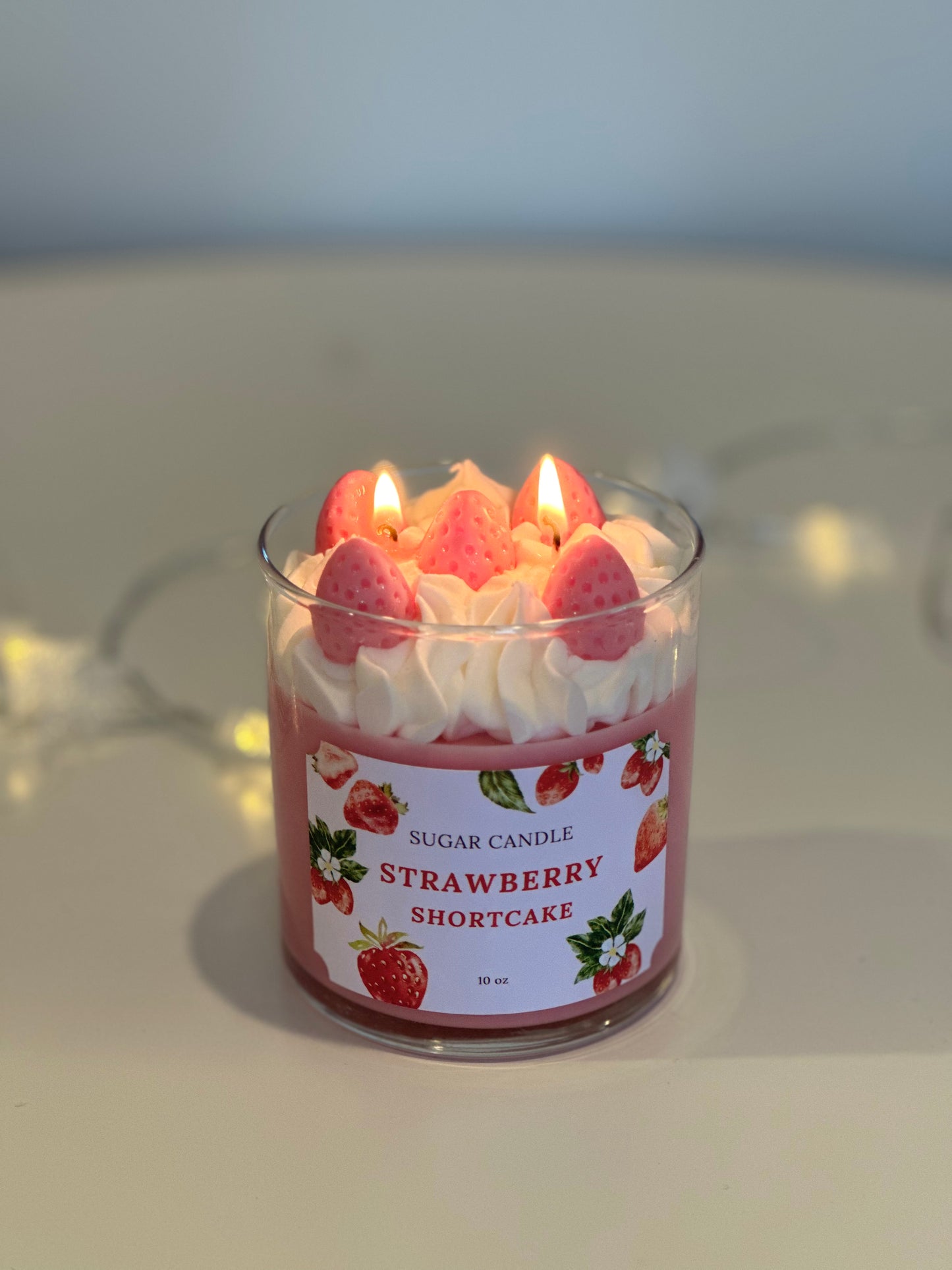 Strawberry Shortcake Candle