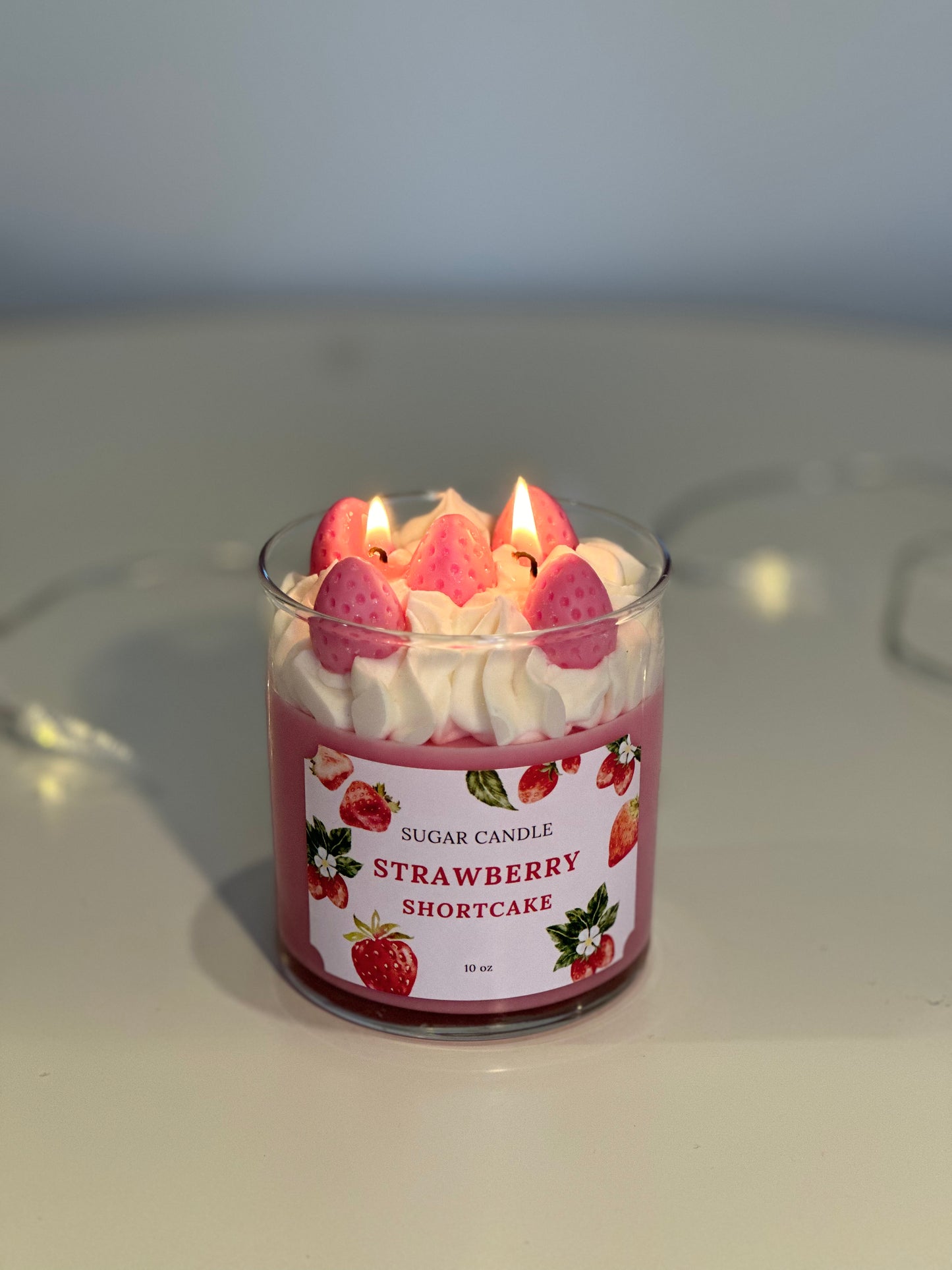 Strawberry Shortcake Candle