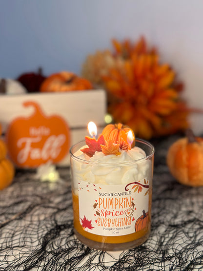 Pumpkin Spice Latte Candle – pumpkin scented fall candle & gift for any occasion - Sugar Candle