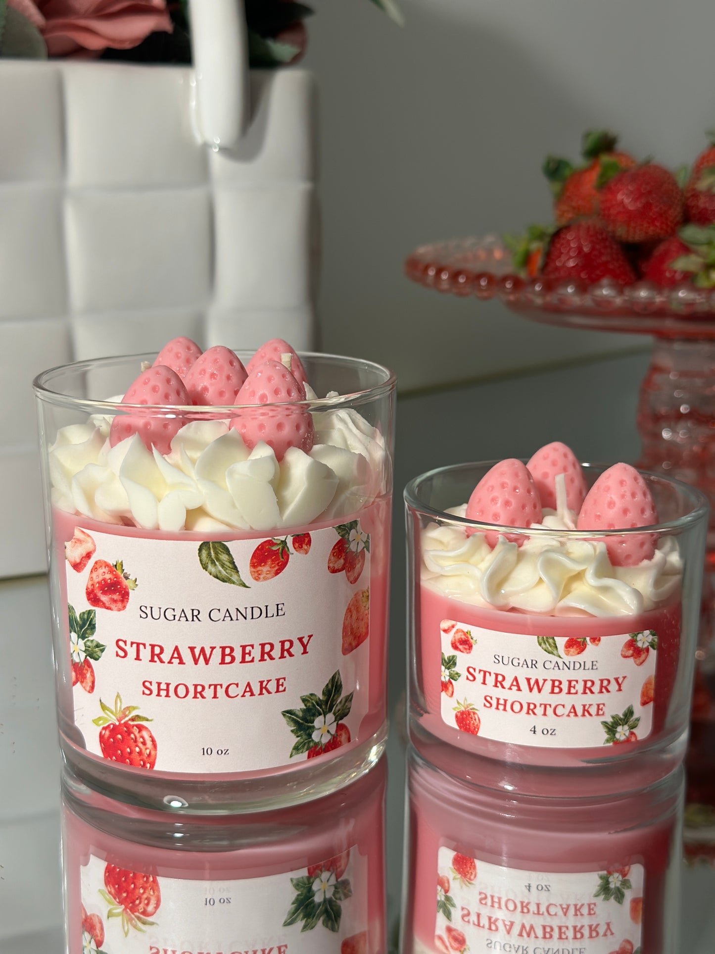 Strawberry Shortcake Candle