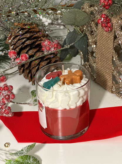 Fraser Fir Christmas Candle – festive soy candle & holiday gift for any occasion - Sugar Candle