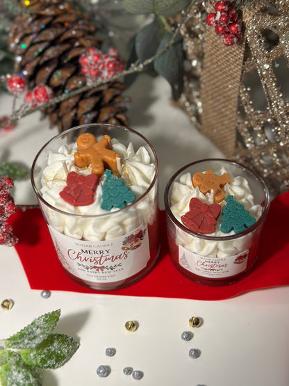 Fraser Fir Christmas Candle – festive soy candle & holiday gift for any occasion - Sugar Candle