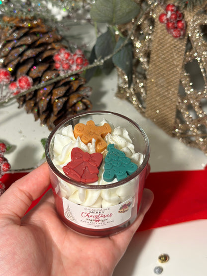Fraser Fir Christmas Candle – festive soy candle & holiday gift for any occasion - Sugar Candle