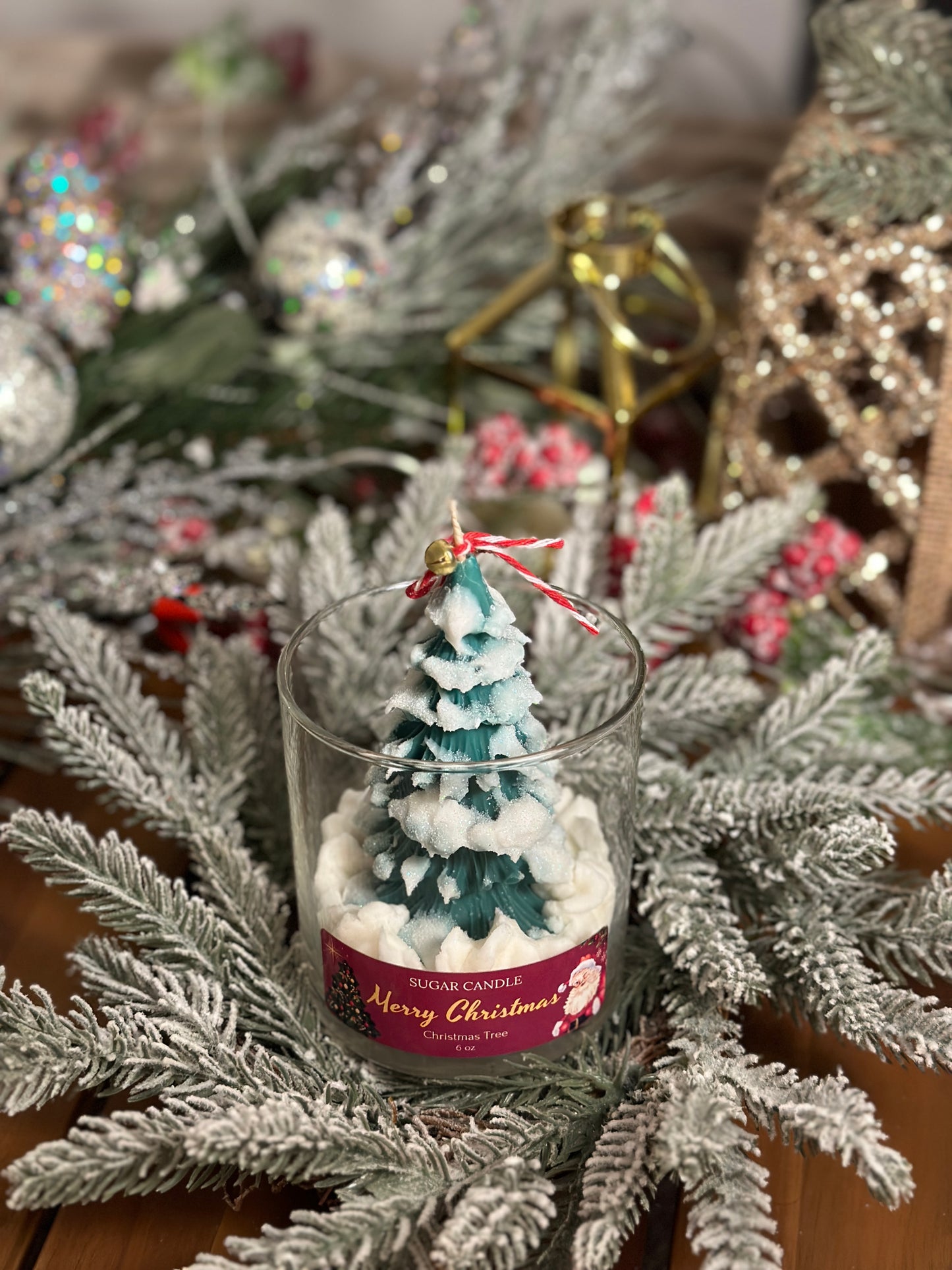 Christmas Tree Candle