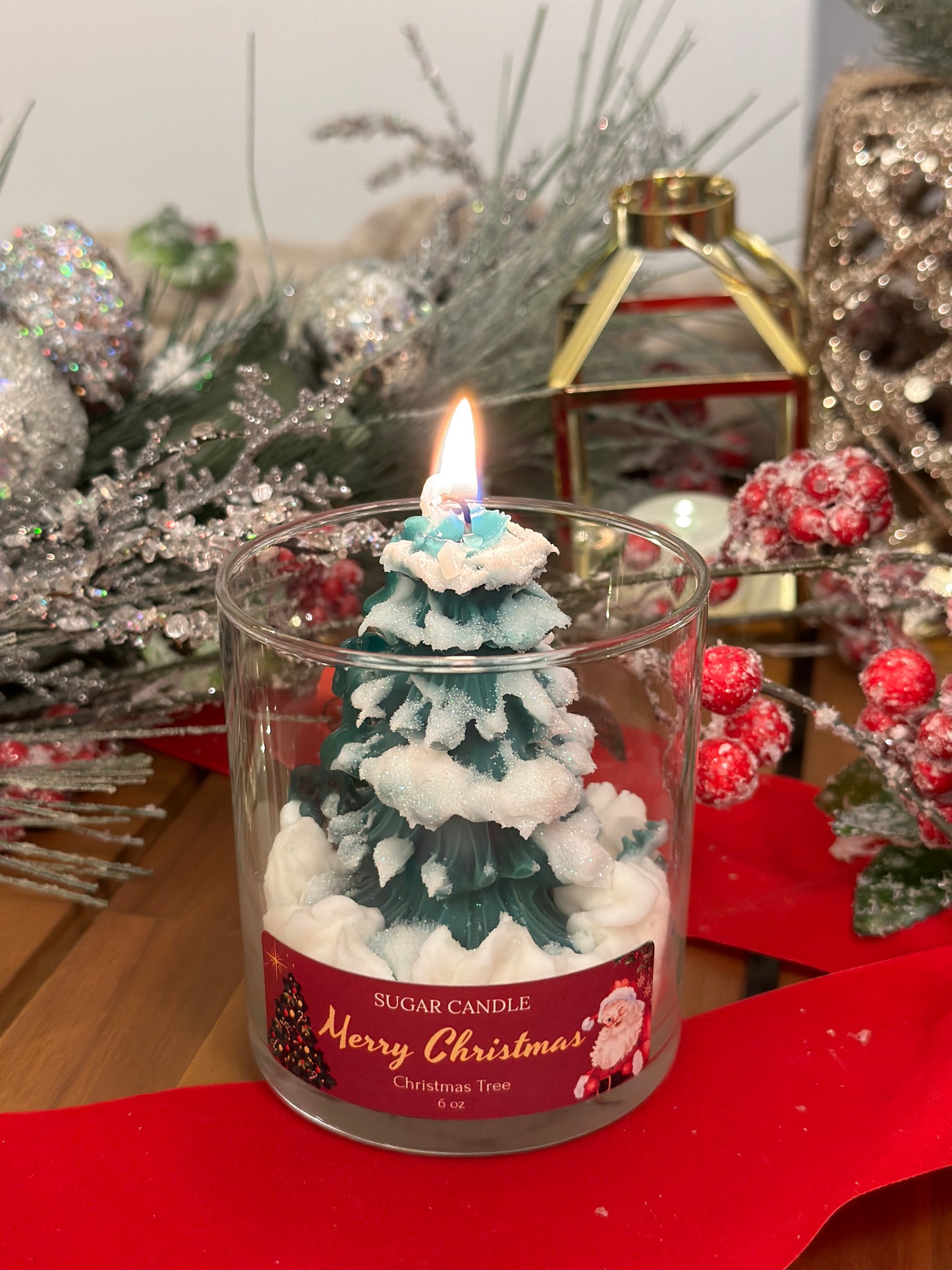 Christmas Tree Candle