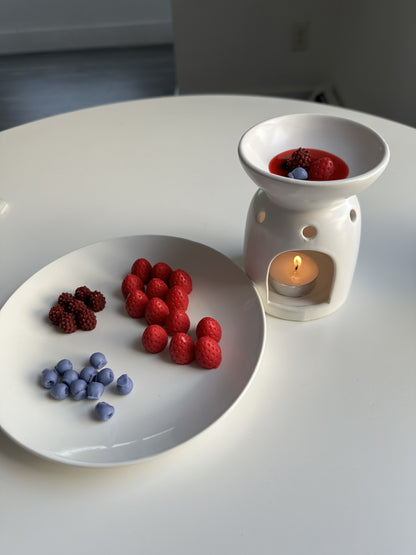 Strawberry Wax Melt – strawberry wax tart & dessert candle gift - Sugar Candle