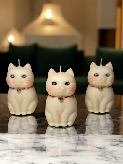 Cat Candle – decorative candle & holiday gift for cat lovers - Sugar Candle