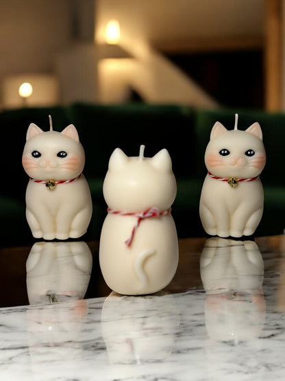 Cat Candle – decorative candle & holiday gift for cat lovers - Sugar Candle