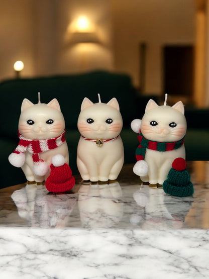 Cat Candle – decorative candle & holiday gift for cat lovers - Sugar Candle