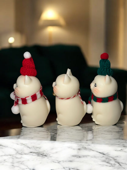 Cat Candle – decorative candle & holiday gift for cat lovers - Sugar Candle