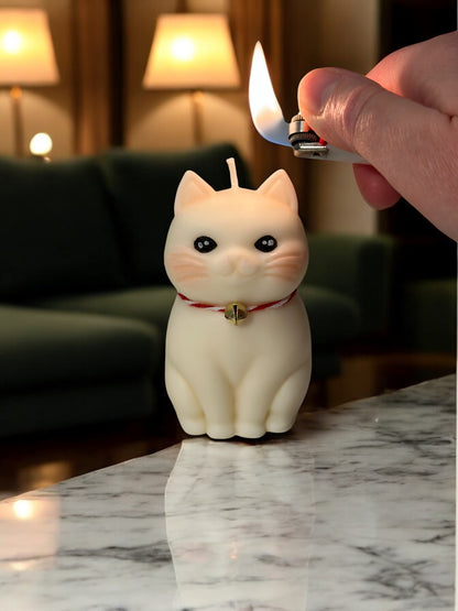 Cat Candle – decorative candle & holiday gift for cat lovers - Sugar Candle