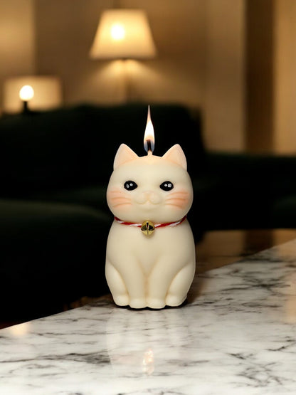 Cat Candle – decorative candle & holiday gift for cat lovers - Sugar Candle