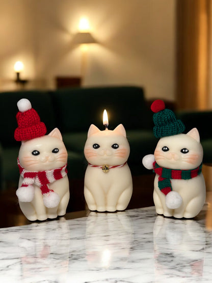 Cat Candle – decorative candle & holiday gift for cat lovers - Sugar Candle