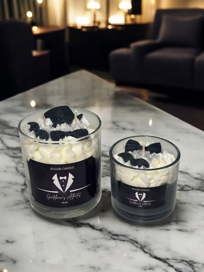 Gentlemen’s Atlantis Candle – aqua scented romantic candle for gifts & home decor 🕯️🌊 - Sugar Candle
