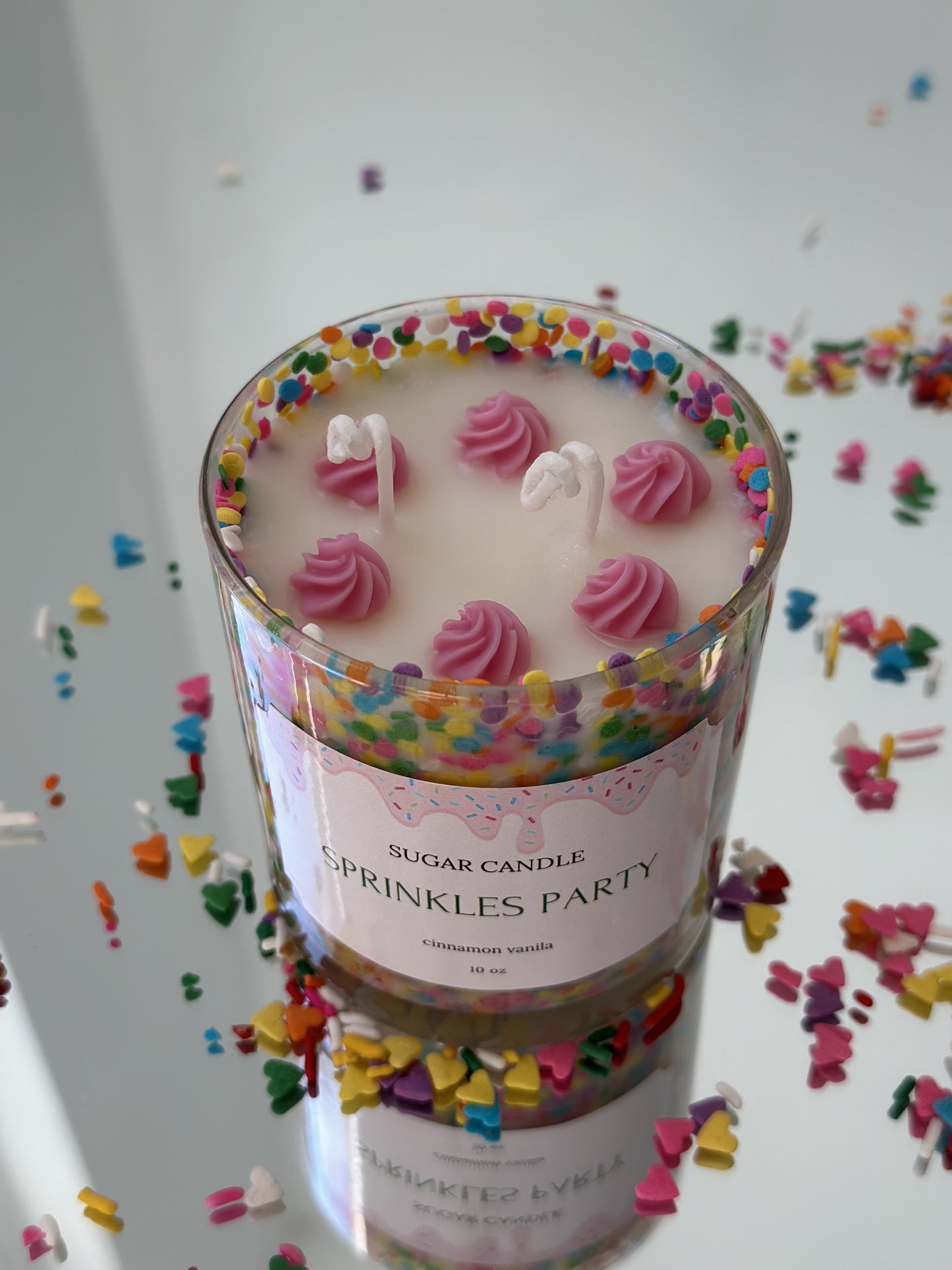 Sprinkles Party Candle