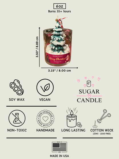 Christmas Tree Candle – Fraser Fir Holiday Candle