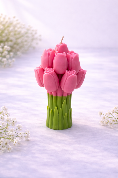 Tulip Candle – Decorative Floral Candle