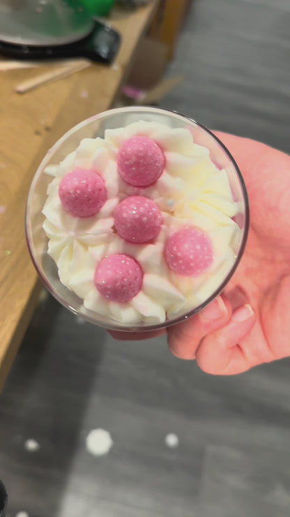 Strawberry Shortcake Candle – Dessert-Inspired Soy Candle