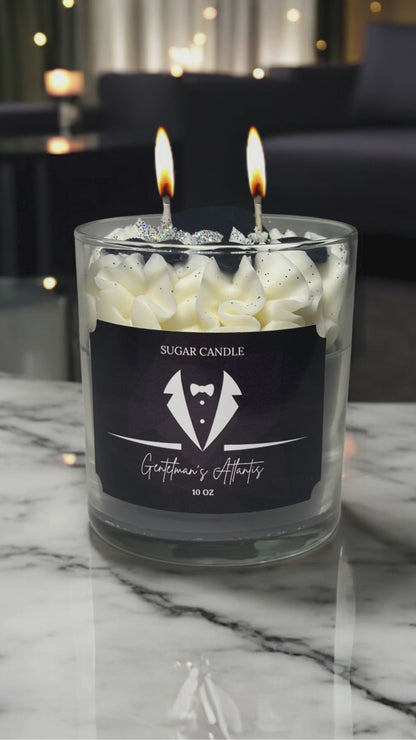 Gentlemen's Atlantis Candle – Fresh Aqua-Scented Soy Candle